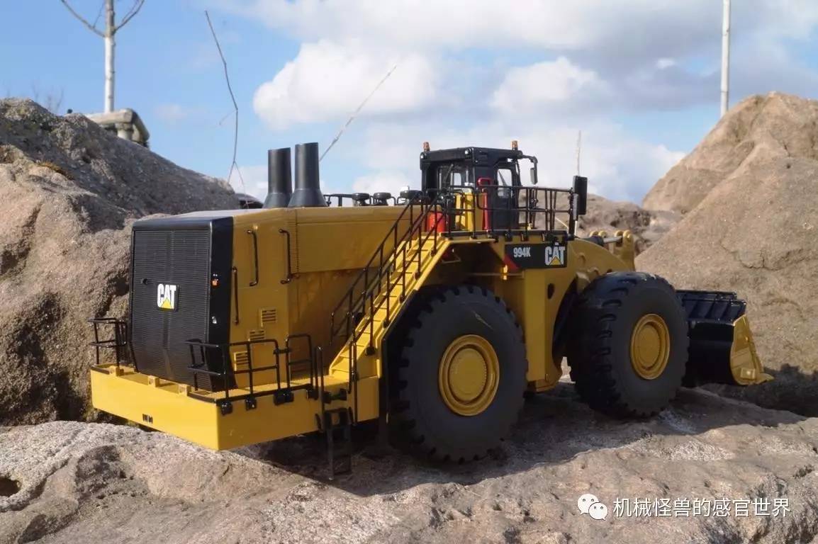 新晉的礦山霸主&mdash;&mdash;世界最大的機械傳動裝載機 cat 994k